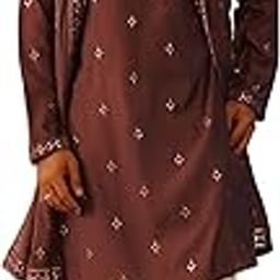 Men's Embroidered & Sequin Kurta Pyjama With Dupatta.-image-3