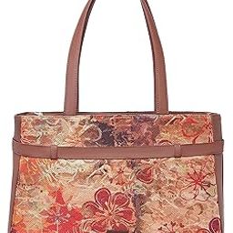 Women's Jute Handcrafted Vegan Leather Statement Office Shoulder Bag-image-24
