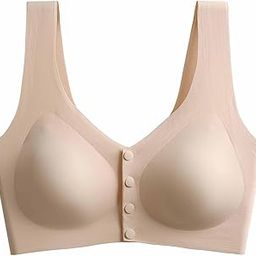 Women's Seamless Breast Feeding Maternity Bra | Lightly Padded Front Open Nursing Bra for Pre & Post Pregnancy-image-9