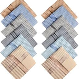100% Cotton handkerchief/Rumal For Men Set Of 12 pcs (Size:: Large 48 * 48 Cm) Hankies hanky-picture-51