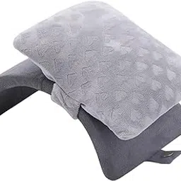 JAZZY PEARLS® Napping Desk Pillow Nap Pillow for Traveling Essentials Reading Kindergarten Gray-image-6
