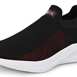 Slip-On Sneakers Lightweight Breathable Walking Shoes with Cushioned Sole Sports Shoes for Men-image-1