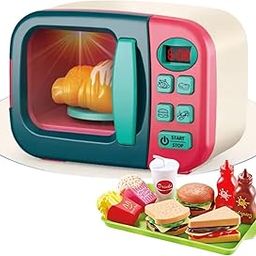 Kids Mandi Microwave Playset - Pretend Cooking Toy for Kids, Kitchen Accessories, Role Play, Educational Gift, Fun Kitchen Play-image-60