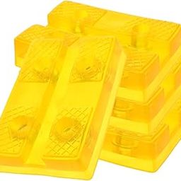 CHILDWEET Set of 4 Floor Jack Rubber Pads Jack Pads Hydraulic Rv Anti-Slip Stabilizer Jack Pad-image-26