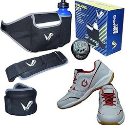 Gowin Badminton Shoe Smash Grey Size-11 with Verified Walking Set-image-52