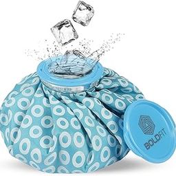 Boldfit Hot Water Bag Ice bag 7.5Inch for Pain Relief Cold Ice Pack Bag for Pain Relief Cold Water Bag for Pain Relief, Injuries, and Cold Therapy Comes with Leak-free Closure - Blue 7.5 Inch-image-55