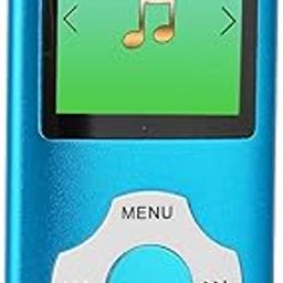 ELBME® MP3 Player Support 64G TF Card, Portable HiFi Music Player with Voice Recorder, FM Radio, Photo Viewer, E-Book Player, MP3 Player for Kids Gifts Students (Sky Blue)-6