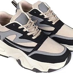Women's Chunky Sneakers | Stylish Running & Walking Shoes | Lightweight, Comfortable, Trendy Streetwear Sneakers-picture-26