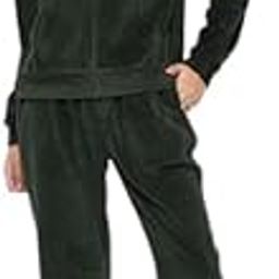 Track Suit for Women Green Color Fleece Regular Fit Tracksuit Set | Zipper Full Sleeves | Winter-wear Sports Track Suit/Cord Set-image-88