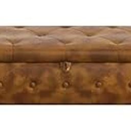 LEGACY OF COMFORT F4 Velvet Upholstered Storage Bench Sofa Bench Sofa couches Rolled Arm Window Bench Ottoman Bench 2 Seater Sofa Chaise Lounger or Living Room Bedroom Office (Brown)-image-42