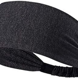 EXCLUZO Fashion Headbands Elastic Wicking Non Headband Lightweight Multi Style Bandana Hairband Headscarf for Yoga Running Travel Fitness fits All Men Women (Dull Grey)-image-67