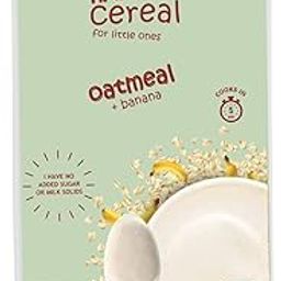 Happa Oatmeal and Banana Cereal for Babies | Only 2 Ingredients | No Sugar, Oil, Milk Powder, Flavours or Colours | Traditional Porridge Recipe | Cooks in 3 Minutes | Stage 2 (6 Months+) | 50g Pack-image-64