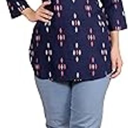 Women's Short Kurti Tops for Jeans | Stylish Rayon Kurta for Girls | Trendy Ethnic Short Kurta for Daily & Office Wear PR1-image-84
