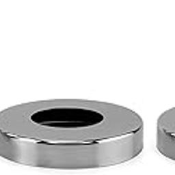 Cornucopia Pool Ladder Escutcheon Plates (4-Pack, Stainless Steel); for Swimming Pool or Spa Handrail-picture-10