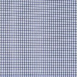 Ankur - Lal Bhai Group Men's Poly Cotton Blend Unstitched Shirt Fabric (1.60m, Free Size,Small Blue Check Pattern)-image-10