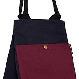 earthsave Insulated Lunch Bag for Office Women & Men (Blue & Maroon) | Eco-Friendly Canvas Tiffin Bags for School, Cotton Drawstring Lunch Bag for Kids| Cloth Lunch Box Bags-image-93