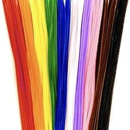 BATRICHER Crafts Pipe Cleaner 12”: Multi Color: 100pcs : for HobbyCrafts, Scrapbooking, DIY Accessory-picture-30