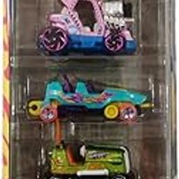 Hot Wheels Car 2025 HW Fun Park Pack of 5 (Bump Around, Loopster, Cool One, Loco Motorin, Tee'd Off 2) Multi - Color-image-95