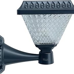 Solar Main Gate Pillar Wall Mount Light - 10W, Multi Colour Modes (White, Cool White, Warm,RGB), Remote Control, IP65 Water Resistant, ABS Body - Pathway and Garden Light-31