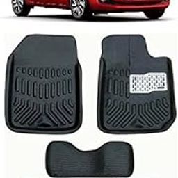 SINEX Premium 7D car mat Full Set for Swift || Luxury Leather Double Car Floor Mat Complete Set 100% Waterproof and Washable || Color : Black-image-72