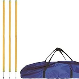 CALANDIS™ 6 Pieces Football Agility Training Poles Fixed for Fitness Practice Football | Training Aids | Soccer | Team Sports-image-65