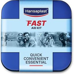 Hansaplast Fast Aid Kit for Cuts & Wounds | First Aid Kit | 9 Items - 38 Pieces | Lightweight & Compact Pouch | For Kids & Adults-30