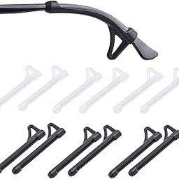 9pairs (18 Pcs) Specs Holder Strap, 2.17 * 0.59in Specs Holder, Grip Guard Glasses Ensure A Comfortable Fit Around The Head Fits Most Kids and Adult Size Glasses or Sunglasses, Reading Glasses-image-83