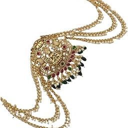 KGR Splash Lotus Lakshmi Design Jada Billai With Maatil (KRMU0320)-image-25