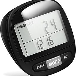Mipcase Pedometer for Seniors Walking Steps Counter 3D Sensor Easy to Use 7-Day Memory-image-54