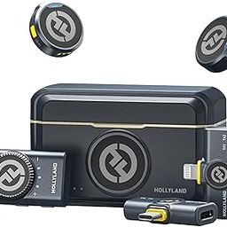Hollyland Lark M2 Wireless Lapel Microphone Combo for iPhone, Android, Camera, PC and Laptop, Lightning, USB-C, 48Khz, 24-bit, 1000ft Range, Noise Cancelling, 40 Hour Battery-picture-12