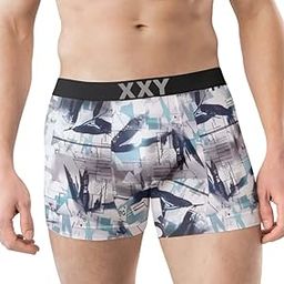 Men's Nylon Extra Thin Elastic Printed Underwear Brief | Super Soft & Comfortable Breathable Boxer/Underwear/Innerwear/Brief Shorts (Multicolor)(Pack of 1)(Multicolor)-picture-24