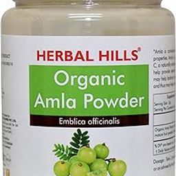 Herbal Hills Organic Amla Powder | 200 gms | Edible for Hair Growth & Skin Care-image-56