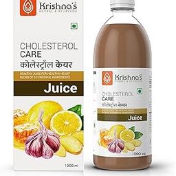 KRISHNA'S HERBAL & AYURVEDA Cholesterol Care Juice - 1000 Ml | Contains Honey With Apple Cider Ginger Garlic, Sugar Free, Helps In Digestion, Made In India-20