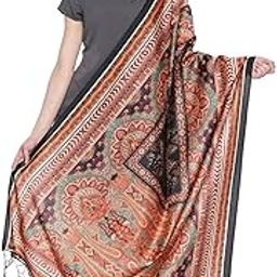 Women's Digital Printed Silk Dupatta-34