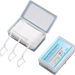 SHIVAMAX Dental Floss Picks, Superfine Floss Stick No Break & No Shred, Portable Travel Floss 50 Pcs-image-12