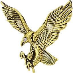Lapel Pin For Men Suit Classic Eagle Shape Brooches Broaches For Men Boys Girls For Office Corporate Party French Cuff Shirts Shirt Suit Blazer In A Gift Box Tscpgold1788-18