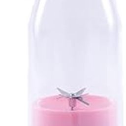 Urban Edge 420 ml USB Rechargeable Multicolour Portable Blender | Mini Juicer for Smoothies, Milkshakes & Fruit Juices | Lightweight, Leak-Proof, and Easy to Clean | Pink Colour-21