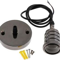 MYADDICTION Light Fixture E27 Lamp Holder Light Replacement Industrial Style 110-240V 03-image-15