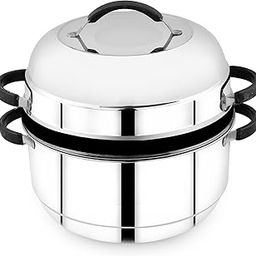 Praylady China pot/Thermal Rice CookerStainless Steel Thermal Rice Cooker | Cooks Rice without any hassle | Stainless Steel Steam Pot | Choodarapetty | Silver (1.5 KG)-12