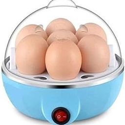 Plastic Egg Boiler Electric Automatic Off 7 Egg Poacher For Steaming,Cooking Also Boiling & Frying (Multi Color)-4