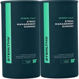 Stealthy Sereni Calm Stress Management Ashwagandha KSM-66 Gummies with Magnesium for Stress, Anxiety Relief & Relaxation, Sugar-Free, 100% Vegan & Gluten-Free - Mango, 60 Gummy Each (Pack of 2)-image-33