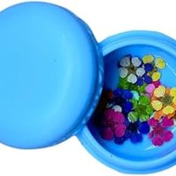 Combo Pack of Forget me Not & Mixed Plum Blosoom Dried Pressed Flowers ,Candle, Jewelry, Nail, Pendant, Dried Flowers for Resin Art Floral Decors ( Pack of 27 Plum )-image-24