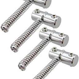 bnf® 2x2 Long&2 Short Bass Bridge Saddles for Electric Bass Replacement Part Silver | Guitars & Basses | Parts & Accessories | Guitar Parts | Saddles-49