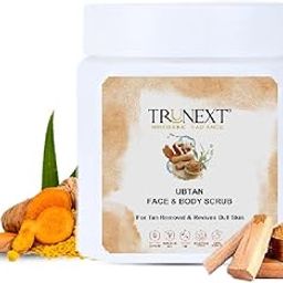 Ubtan Face And Body Scrub For Tan Removal And Reviving Dull Skin (200 ml)-image-90