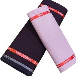 Fabrics Men's Unstitched 3.25 Meters Suit Fabric Set with Tie, Pocket Square and Shirt Piece (Multicolour, All Weather Fabric,Attractive Box,Premium Fabric) (MULTICOLOUR 4)-picture-8