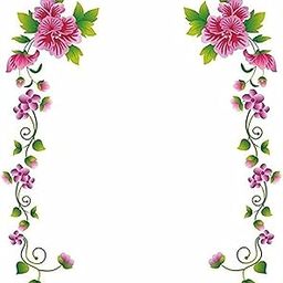 Decals Design 'Flower Vines' Wall Sticker (PVC Vinyl, 70 cm x 25 cm, Multicolour)-image-69