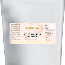 Purenso Ethyl Vanillin Powder – Strong Vanilla Aroma Compound for Perfume, Soap, and Cosmetic Formulation | Fragrance & Flavor Grade | 500g-image-55