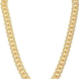 Eclipse Dominator Gold American Diamond Men's Necklace For Men|Cz Necklace|Gift For Men|Mens Gift-image-36