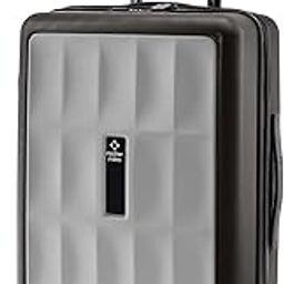 Zanzibar TSA Lock Hard-Sided Polycarbonate 8 Wheels Double Spinner Cabin Luggage Grey Black 20 inch |55cm Trolley Bag| Suitcase,Small-picture-51