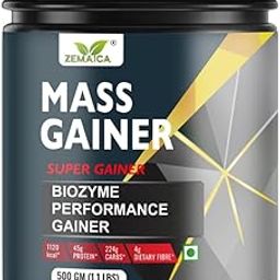 MASS GAINER Powder 12 Herbs,Protein & Vitamins | For Improves Muscle Weight Gainers/Mass Gainers (Vanilla Flavor Pack 1)-image-35